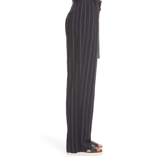 VINCE Striped Blue Pants - Picture 3 of 8